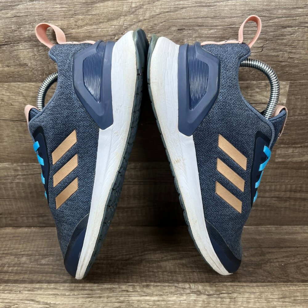 Adidas Rapidrun X Blue Gold Womens US Size 6 EUR 37.3 G27446 Running Shoes - Picture 6 of 9